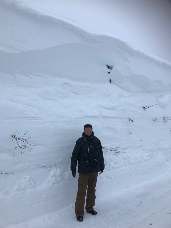 酸ヶ湯温泉・４メートルの積雪