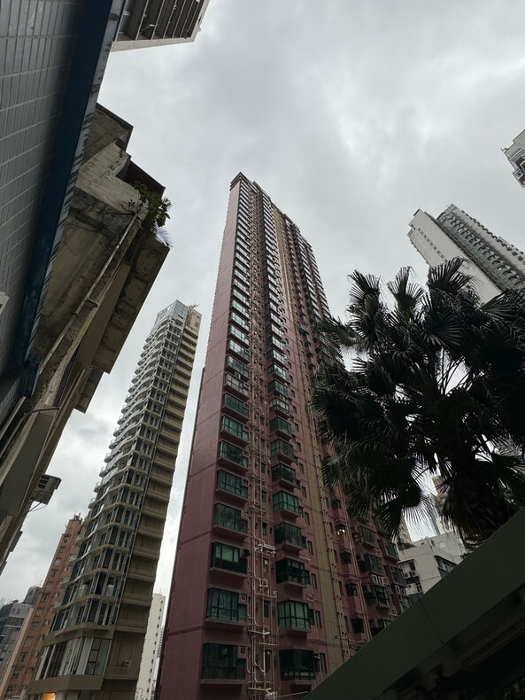 香港のまな板高層ビル